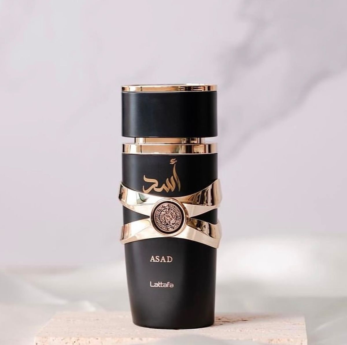 Lattafa Asad  Eau de Parfum + Aveeno Skincare set